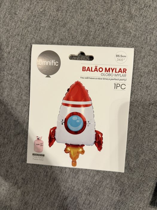 Balao Foguetao Helio 87cm