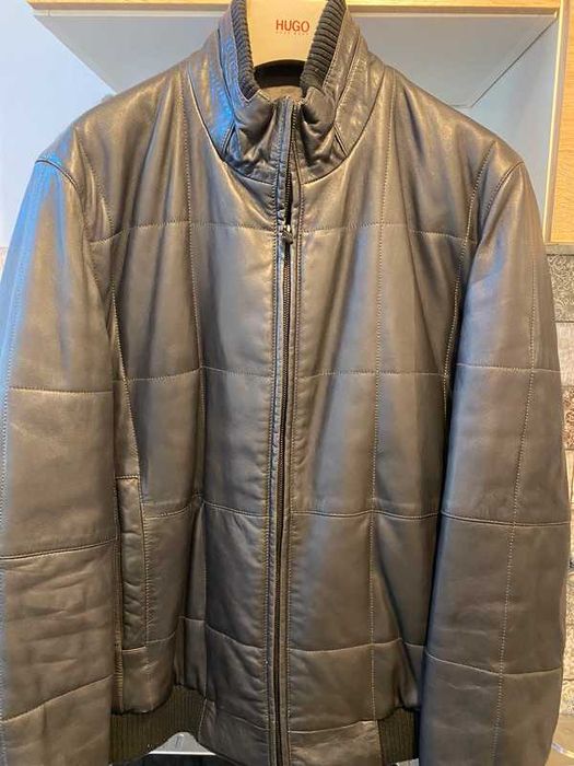 Kurtka skórzana bomberka Hugo Boss r. 50