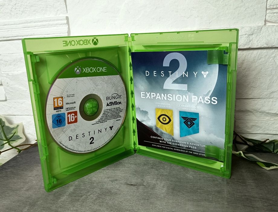 Destiny 2 Xbox One + Expansion Pass – używana, stan idealny, komplet