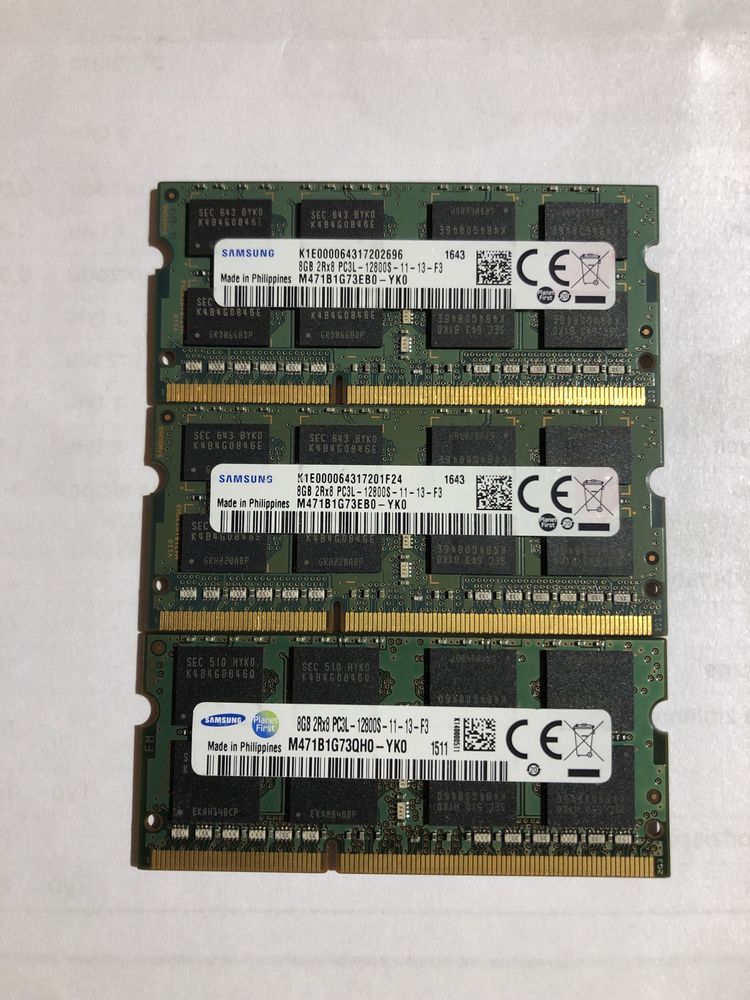 Pamięć ram ddr3 8GB do laptopa