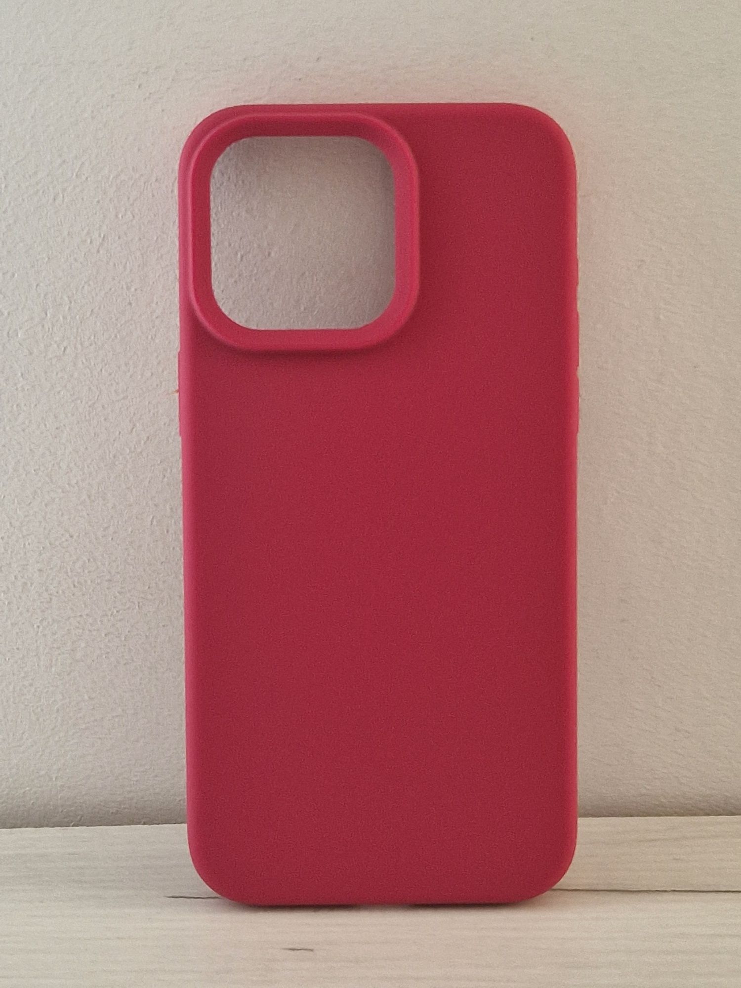 Silicone Lite do Iphone 14 Pro Max bordowy