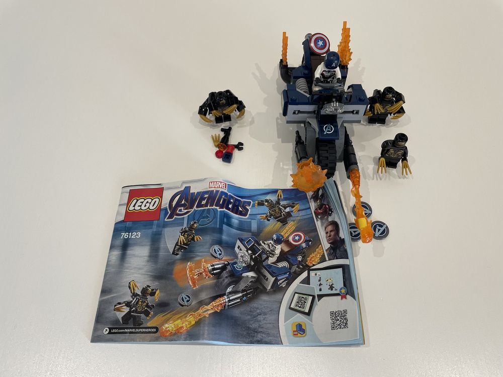 LEGO Captain America - OUTRIDERS ATTACK (from Avengers Endgame) 76123