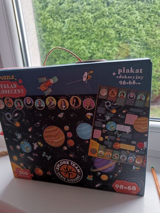 Puzzle układ słoneczny czu czu