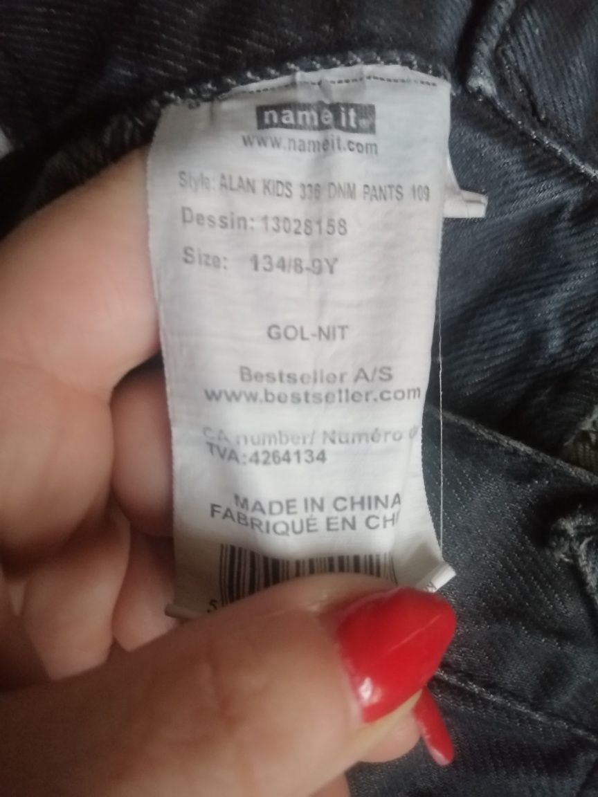 Spodnie chłopięce jeans