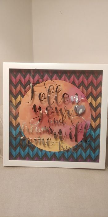 Quadro "Follow your heart and your dreams will come true"