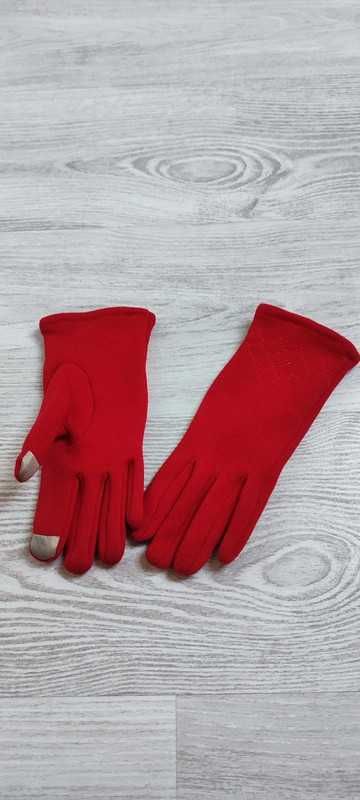 Rękawiczki czerwone S