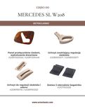 Mercedes W208 Części wnętrza -  duży wybór