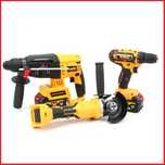 Набір акумуляторних електроінструментів DeWALT 3 в 1. Арт. 9848