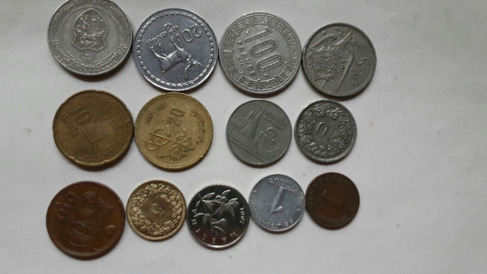 Монета разные страны.