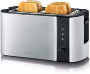 Toster Severin AT 2590 srebrny/szary 1400 W