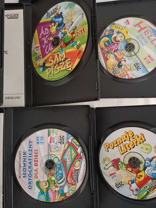 Gry Edukacyjne Szkoła Przyszłości Polski, Matematyka, Angielski PC