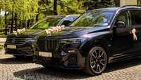 Auto do ślubu, BMW X7 Individual M-pakiet 2022. Olkusz, małopolskie