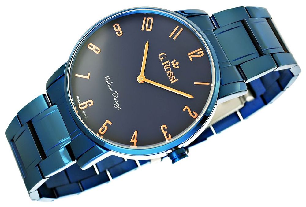 zegarek męski g.rossi 10194b-6f3 + box