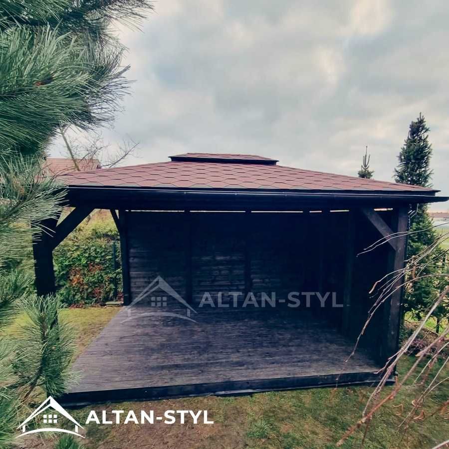 Altany, altanki, wiaty, altana ogrodowa ARLETA 3x4m PRODUCENT