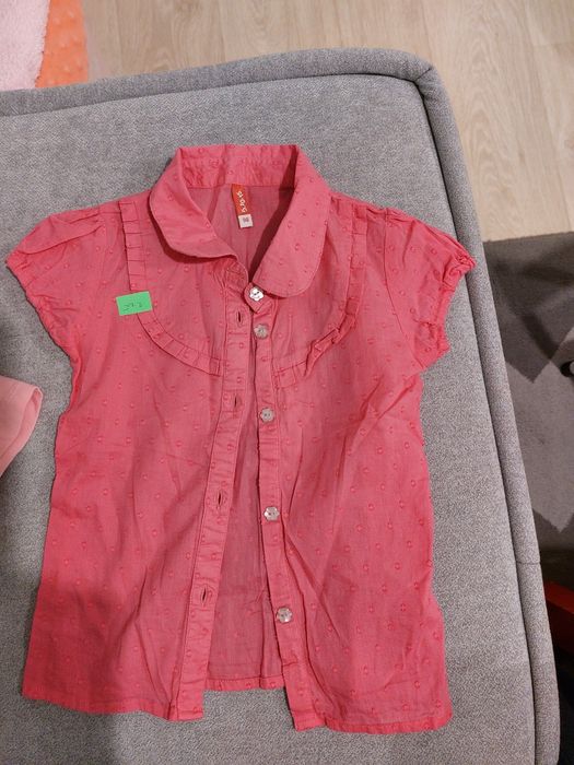 Bluza z krótkim rękawem różowa 5.10.15 rozmiar 98