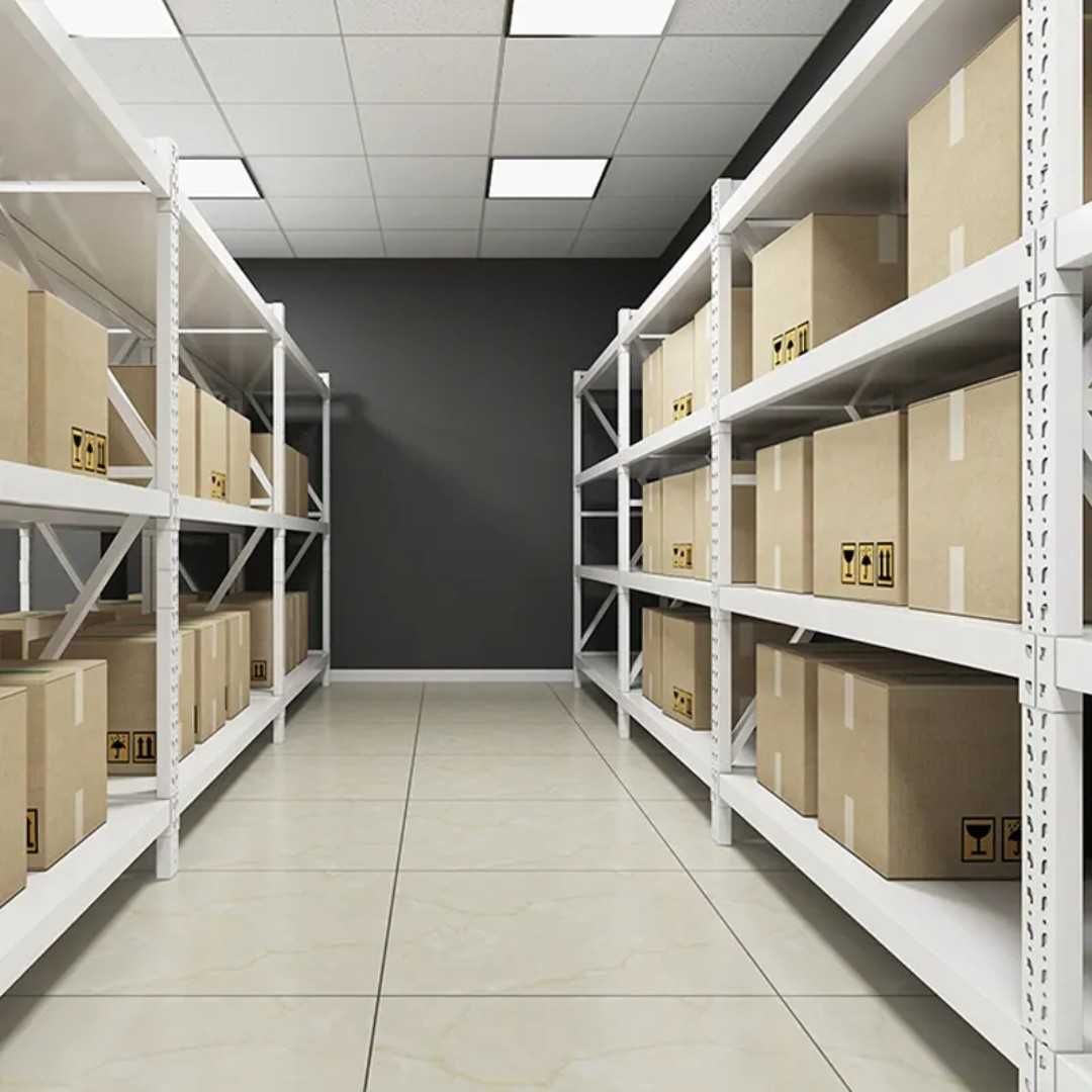 Regał Metalowy Magazynowy do Garażu Piwnicy Magazynu Solidny i Tani