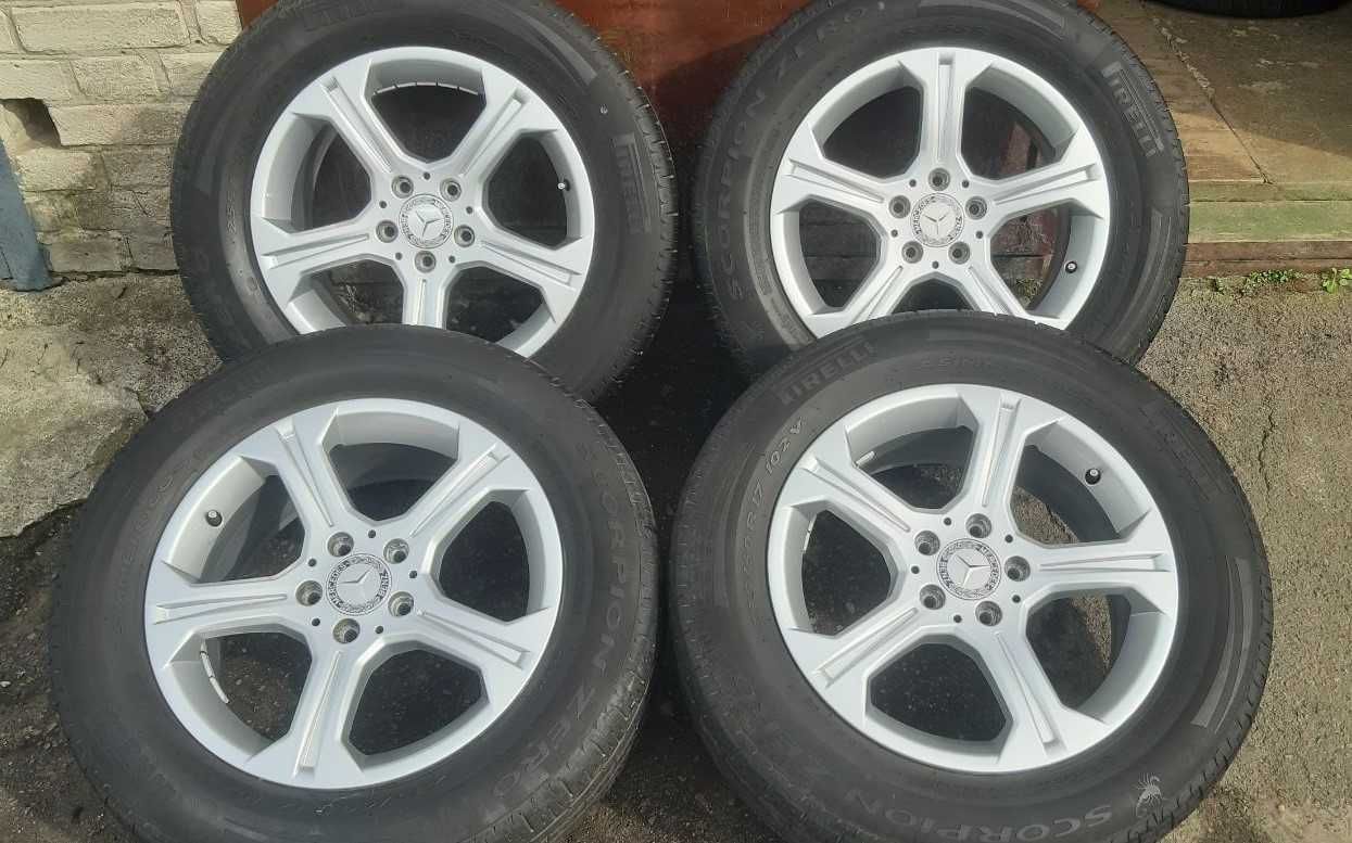 Диски 5x112 R17 різноширокі Mercedes Audi VW Skoda Seat з гумою літо