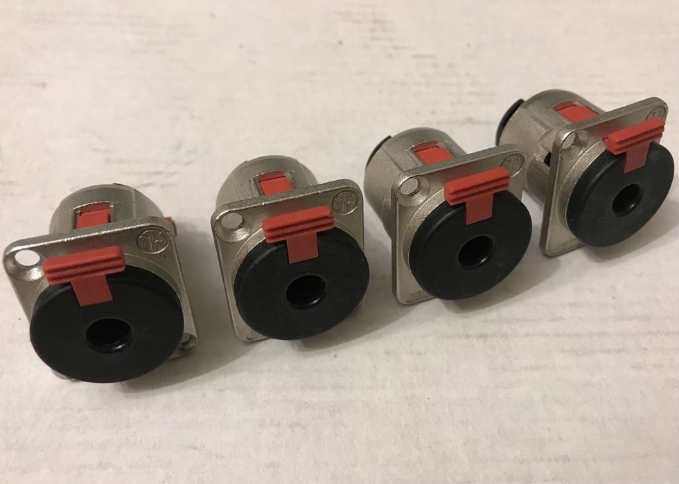 Разъем соединитель Jack 1/4” XLR RCA Speakon