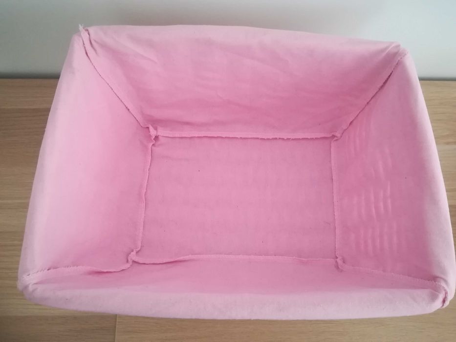 Cesto em palha:   30x38x16