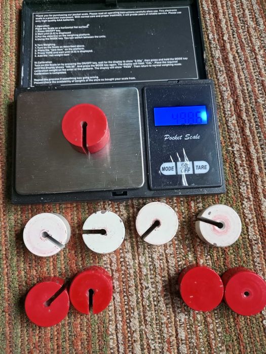 Вагірці на 50 грам - 7 шт.