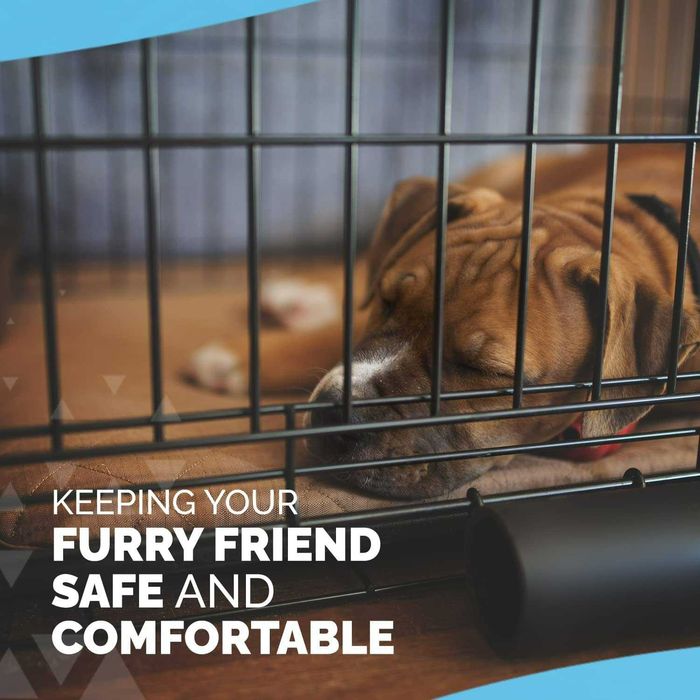 Novo! Dog Crate Jaula Transportadora Metálica XS S M L XL XXL