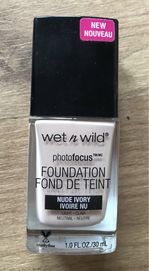 Podkład Fluid Wet n Wild Photofocus Foundation Nude Ivory Jak nowy