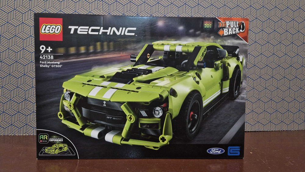 Lego Technic 42138 - Ford Mustang Shelly GT500 - Selado