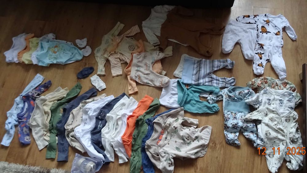 Body niemowlęce mega duży zestaw rozmiary 50 i 58