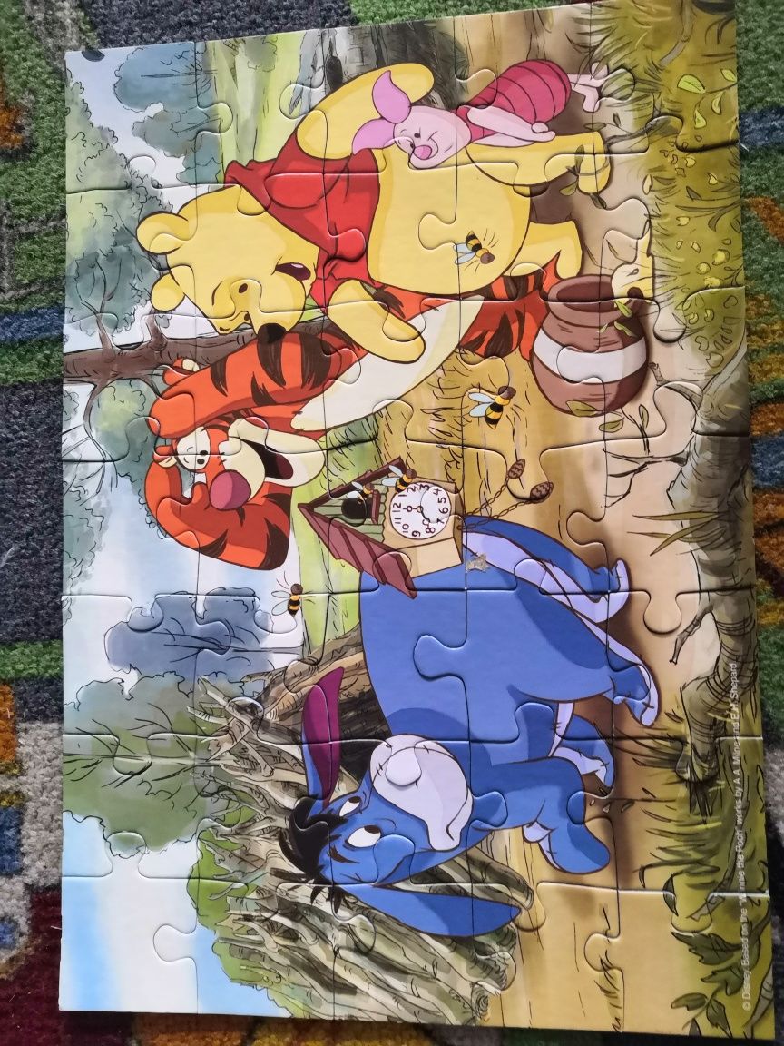 Puzzle Kubuś Puchatek 35ele