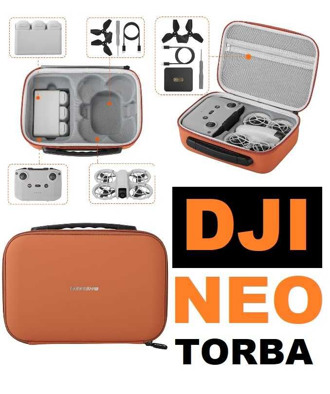 dedykowana torba do drona DJI Neo Fly More Combo z pilotem RC-N 3