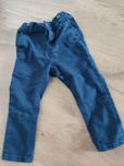 Granatowe spodnie rurki z H&M rozmiar 86