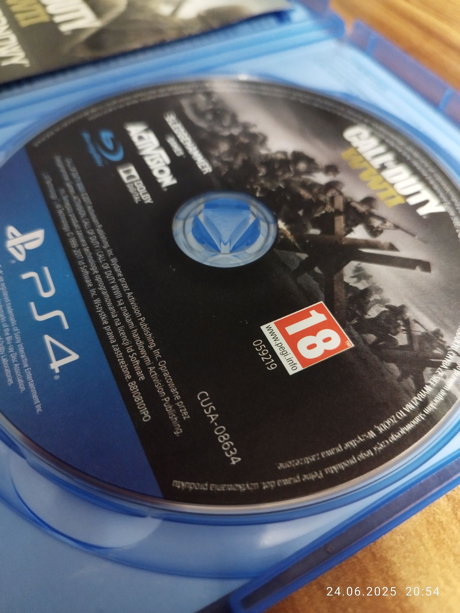 Call Of Duty WWII WW2 / Dubbing PL / Ps4 Ps5