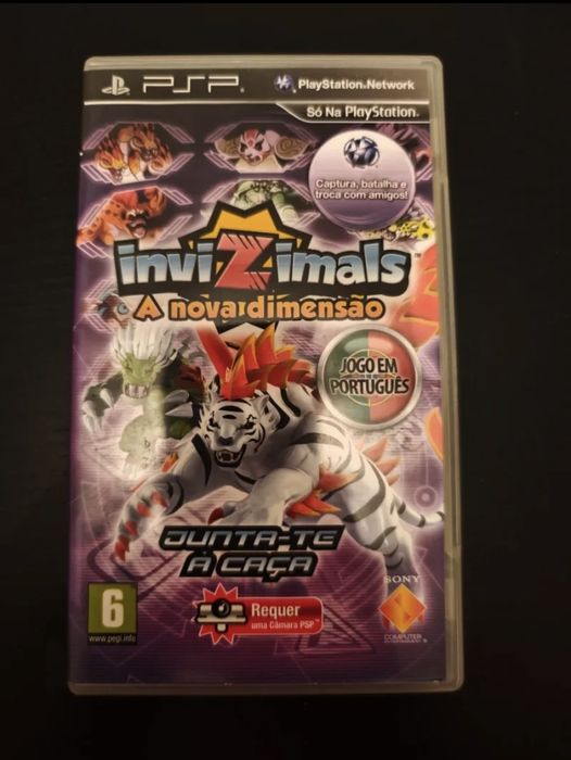 Invizimals A Nova Dimensão PSP