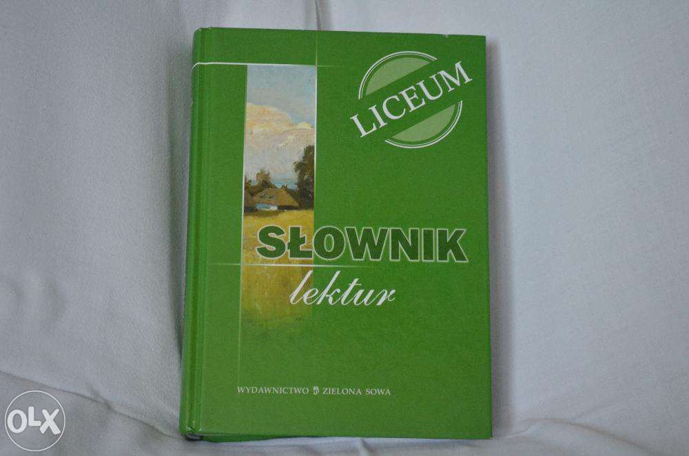Słownik lektur dla liceum (Zielona Sowa)
