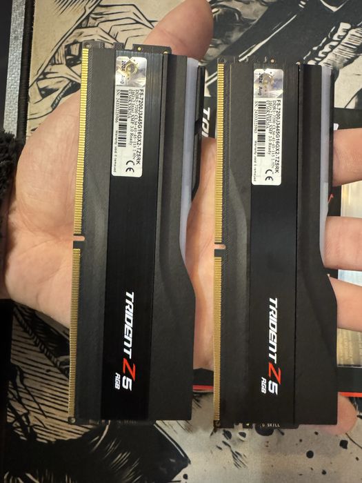G.Skill DDR5 32GB (2x16GB) 7200Mhz Trident Z5 RGB