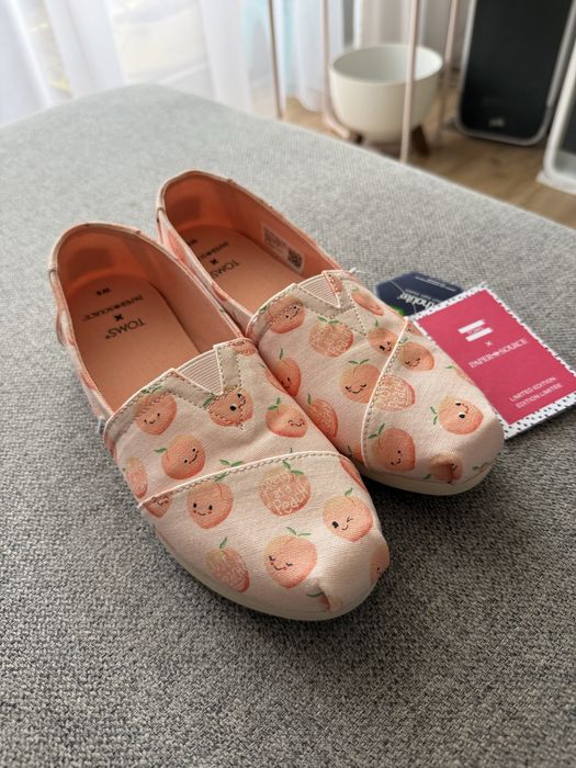 Buty tenisówki Toms w brzoskwinie 36,5 nowe z metkami
