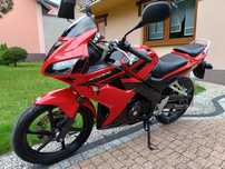 Honda CBR 125R*wtrysk*oryginał*niski przebieg*nowe opony*kat B/A1