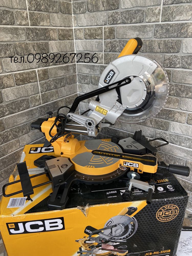 Торцовочная пила, торцовка, торцювальна пила, JCB 1500W JCB-MS210-SBз