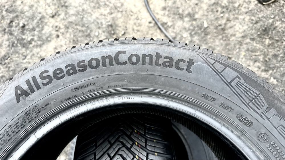 215/55/16 Continental AllSeason | 95%остаток | всесезонные шины