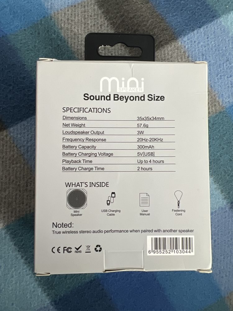 Głośnik bezprzewodowy Mini Speaker