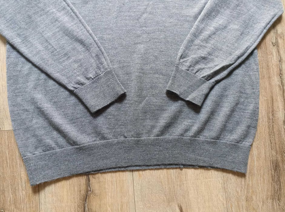 Męski wełniany sweter, Brandtex, Classic, rozmiar 2XL