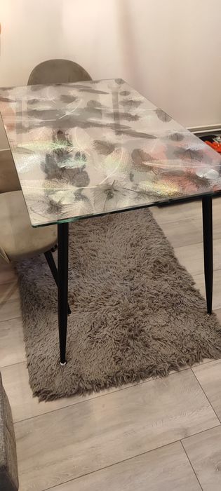 Nowoczesny stół duży do salonu kuchni