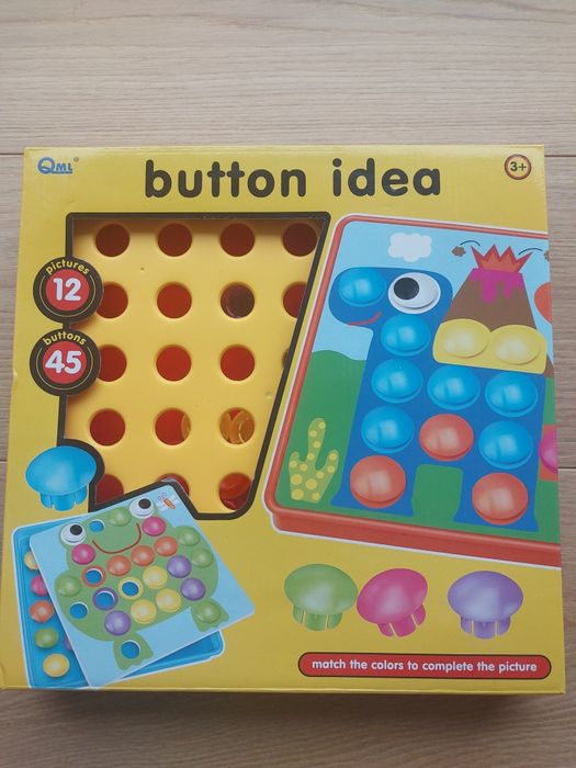 Button Idea - układanka guziczkowa edukacyjna