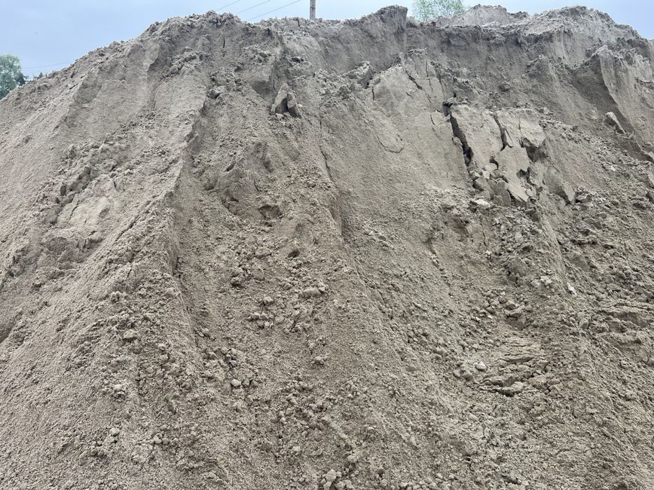 Пісок будівельний білий карьерний, різак