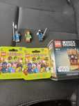 Lego mix, figurki.