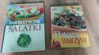 2szt ksiazki salatki i warzywa