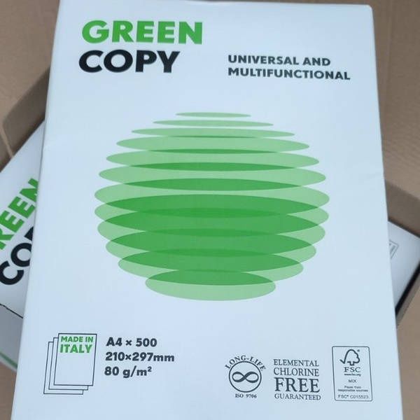 Папір A4 Green copy 80 г/м2 (Італія)