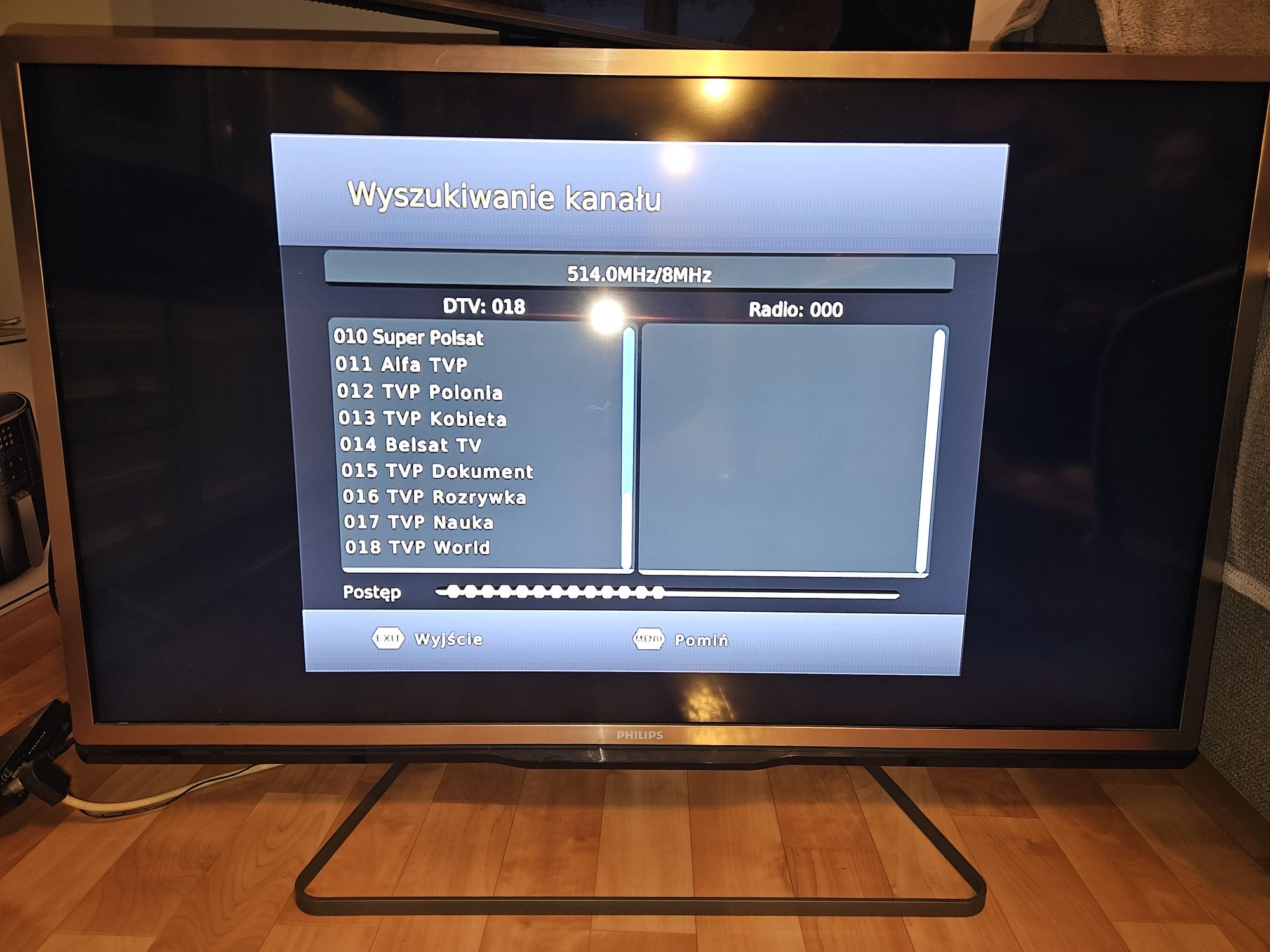 Telewizor Philips 40 cali, dekoder