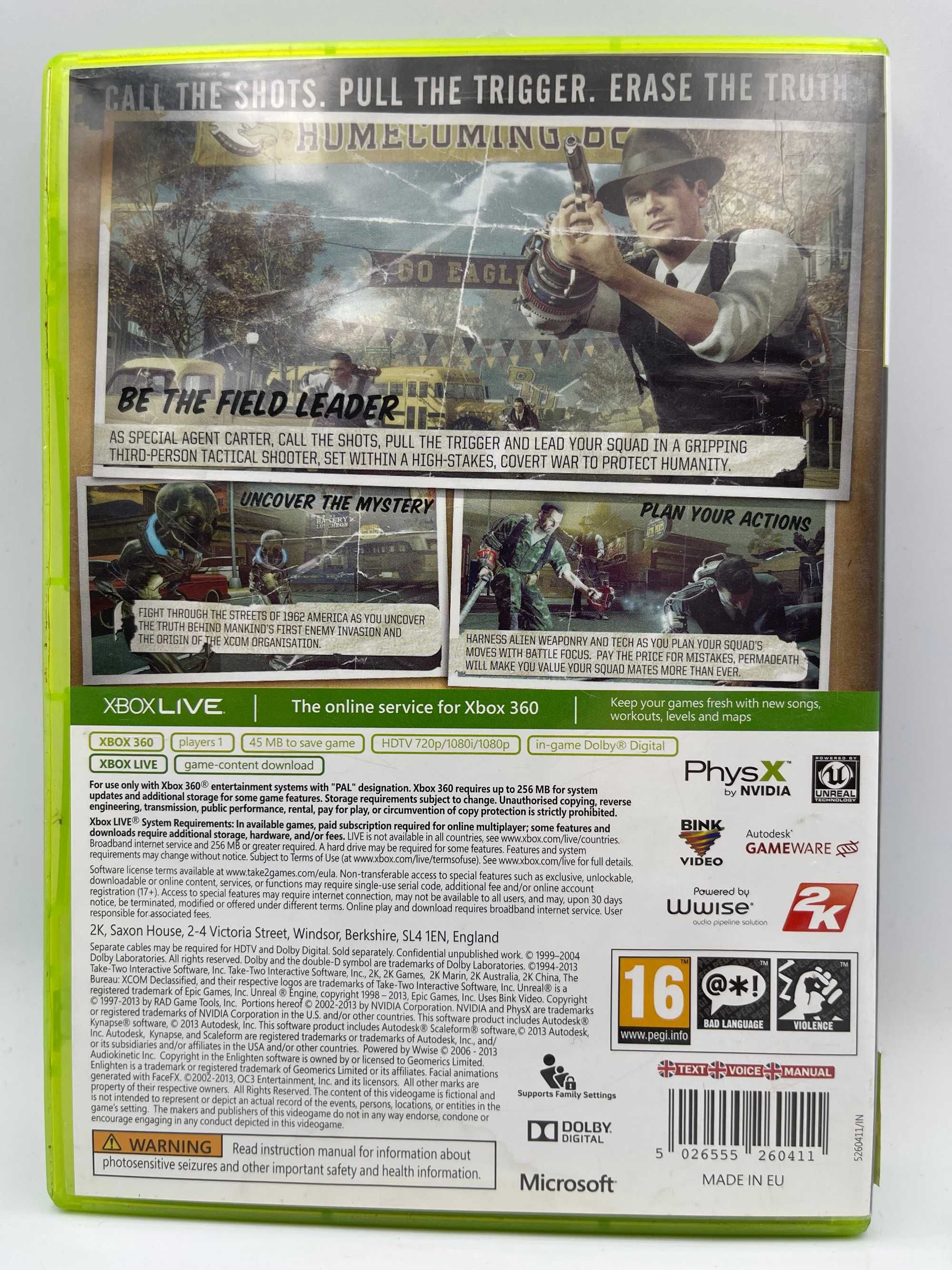 The Bureau XCOM Declassified Xbox 360 Sklep Iława