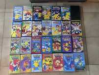 Grande Lote Cassetes VHS pokemon coleção